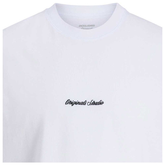 Jack & Jones Ανδρική αμάνικη μπλούζα Norrebro Embroidered Crew Neck Tank Top